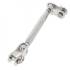 Ridoir à chapes articulées 12 mm - Inox A4 - Résistant et durable - ACTON 
