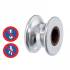 Roue de poulie 75 mm - Inox A4 - Résistante et durable - ACTON 