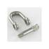 Manille droite forgée 25 mm - Inox A4 - Résistante et durable - ACTON 