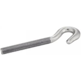 5 Crochets filetés M10x60 mm - Inox A2 - Résistants et durables - ACTON