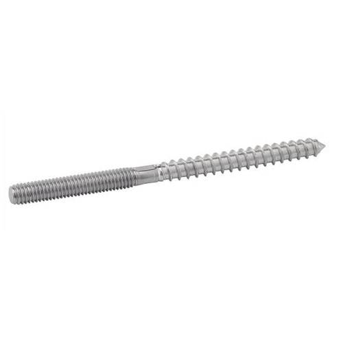 5 Pattes à vis pas à gauche 10x150 mm - Inox A4 - Résistantes et durables - ACTON