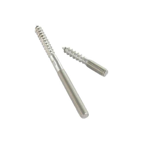 5 Pattes à vis pas à droite 8x130 mm - Inox A4 - Résistantes et durables - ACTON