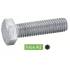 200 Vis à métaux tête hexagonale 6x14 mm - Inox A2, DIN 933 - Filetage total - ACTON