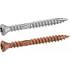 200 Vis pour Terrasse Tête Fraisée Bombée Six Lobes Double Filet 5 x 60 mm - Inox A4 - D-Work