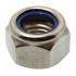 100 Ecrous Hexagonaux Indésserrables Lubrifiés avec Bague Nylon 1 - 75 mm - DIN 985 - Inox A2 - D-Work
