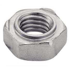50 Écrous hexagonaux à souder M16 - Inox A2, norme DIN 929 - ACTON