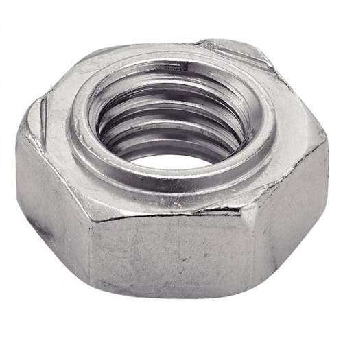 50 Ecrous Hexagonaux à Souder M16 mm - TYPE DIN 929 - NFE25-418 - Inox A2 - D-Work