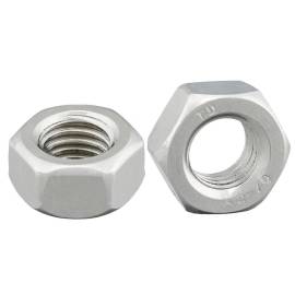 50 Ecrous Hexagonaux Pas à Gauche M10 mm - DIN 934 - Inox A2 - D-Work