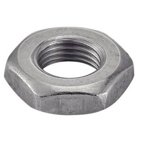 100 Ecrous Bas Hexagonaux Filetage Métrique Pas Fin M10 mm - DIN 439 - Inox A2 - D-Work