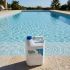 Produit d'Hivernage Piscine 5 l - Algicide et Bactéricide Non Moussant - Protection et Entretien Efficace - D-Work