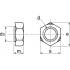 200 Ecrous Hexagonaux à Souder M4 mm - TYPE DIN 929 - NFE25-418 - Inox A2 - D-Work