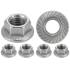 200 Écrous à embase crantée M8 - Inox A2, norme DIN 6923 - Fixation durable et anticorrosion - ACTON