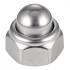 200 Écrous borgnes autofreines M4 - Inox A2, norme DIN 986 - Sécurisés et durables - ACTON