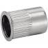 50 Ecrous Crantes à Sertir à Tête Affleurante M6 mm - Inox A2 - D-Work