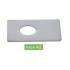 200 Écrous rectangulaires 4 mm - Inox A2, norme NFE 25540 - Résistants et durables - ACTON