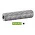100 Vis sans tête six pans creux 8x30 mm - Inox A2, norme ISO 4026 - Résistantes et durables - ACTON