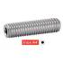 100 Vis Sans Tête Six Pans Creux Bout Plat 5 x 20 mm - ISO 4026 - DIN 913 - NFE27-180 - UNI 5923 - Inox A2 - D-Work