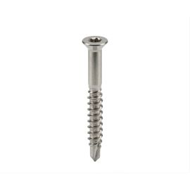 500 Vis pour terrasse 5x60 mm - Tête fraisée bombée six lobes - Inox A4 - Double filet - ACTON