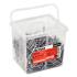 500 Vis pour terrasse 5x60 mm - Tête fraisée bombée six lobes - Inox A4 - Double filet - ACTON