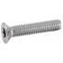 500 Vis à Métaux Tête Fraisée Six Lobes 2.5 x 6 mm - ISO 14581 - DIN 965 - Inox A4 - D-Work