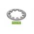 200 Rondelles à dents intérieures 6 mm - Inox A2, norme DIN 6797 J - Fixation sécurisée - ACTON