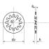 200 Rondelles à Dents Intérieures 5 mm - DIN 6797 J - UNI 8841 - Inox A2 - D-Work