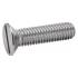 500 Vis à métaux tête fraisée fendue 2,5x5 mm - Inox A2, norme DIN 963 - Résistantes et durables - ACTON