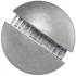 500 Vis à métaux tête fraisée fendue 2,5x25 mm - Inox A2, norme DIN 963 - ACTON