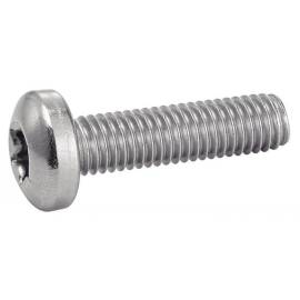 500 Vis à Métaux Tête Cylindrique Six Lobes 2 x 4 mm - ISO 14583 - DIN 7985 - Inox A2 - D-Work