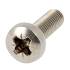 500 Vis à métaux tête cylindrique Pozidrive 2x4 mm - Inox A4, norme DIN 7985 - Résistantes et durables - ACTON