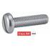 500 Vis à métaux tête cylindrique large fendue 2,5x5 mm - Inox A2, norme DIN 85 - Résistantes et durables - ACTON