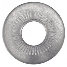 200 Rondelles coniques striées 4 mm - Inox A2, norme NFE 25511 - Résistantes et durables - ACTON