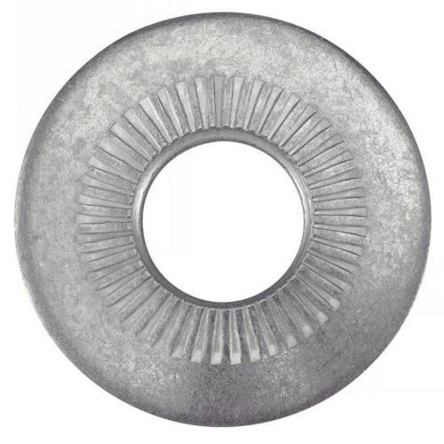 200 Rondelles coniques striées 4 mm - Inox A2, norme NFE 25511 - Résistantes et durables - ACTON