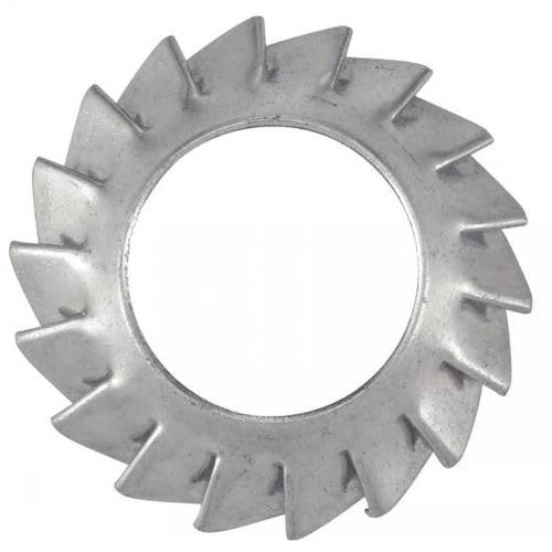 500 Rondelles éventail concaves à dentures extérieures 6 mm - Acier zingué NFE 25-537 - Fixation sécurisée - ACTON