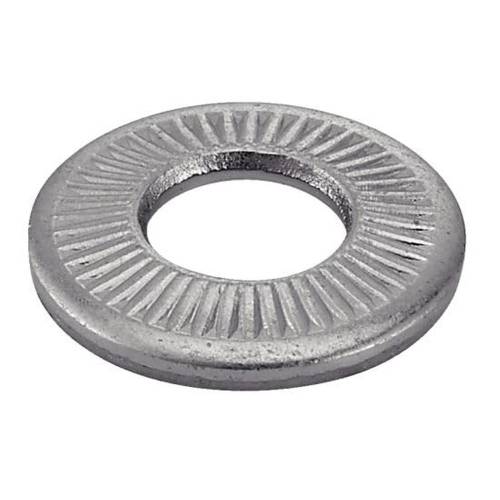 500 Rondelles Contact Série Moyenne 4 mm - NFE 25511 - Acier Zn - D-Work