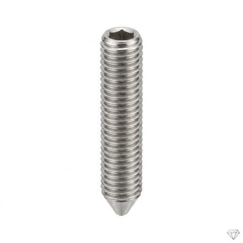 50 Vis sans tête six pans creux 12x25 mm - Inox A2, norme ISO 4027 - Résistantes et durables - ACTON