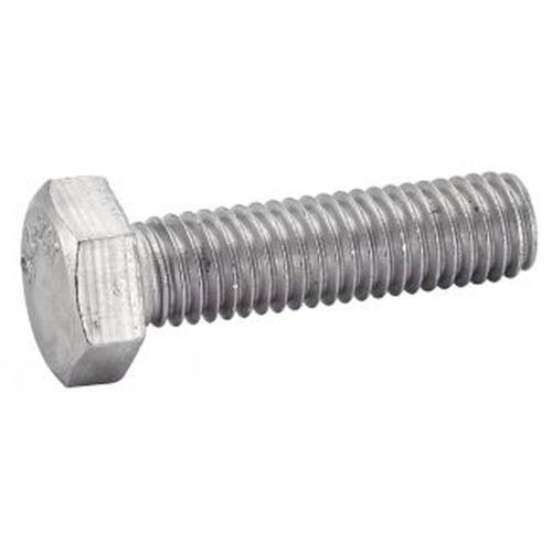 50 Vis à Métaux Tête Hexagonale Filetage Partiel 8 x 130 mm - DIN 931 - Inox A2 - D-Work
