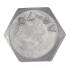 50 Vis à Métaux Tête Hexagonale Filetage Partiel 8 x 80 mm - DIN 931 - Inox A2 - D-Work
