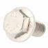 50 Vis à métaux tête hexagonale à embase crantée 10x25 mm - Inox A2, norme DIN 6921 - Résistantes et durables - ACTON