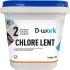 Chlore Lent Galet 250 g - 5 kg - Désinfection Durable et Efficace - D-Work