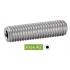 100 Vis sans tête six pans creux 4x6 mm - Inox A2, norme ISO 4029 - Résistantes et durables - ACTON