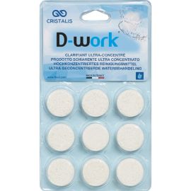 9 Pastilles de 11 g Floculantes - Traitement Eau Piscine - D-Work