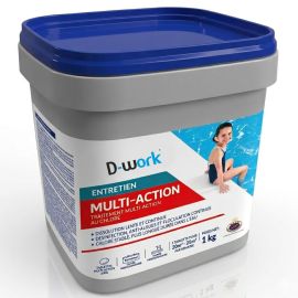 Multiactions 1 kg - Low Boric 0,3% - Traitement Piscine Efficace et Sécurisé - ASTRALPOOL