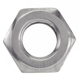 100 Ecrous Bas Hexagonaux Filetage Métrique Pas Fin 1 mm - DIN 439 - Inox A4 - D-Work