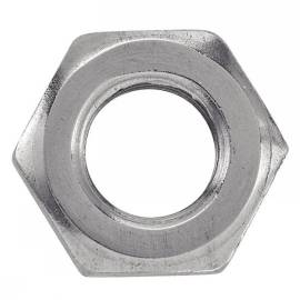 50 Ecrous Bas Hexagonaux Filetage Métrique Pas Fin 1 - 5 mm - DIN 439 - Inox A4 - D-Work