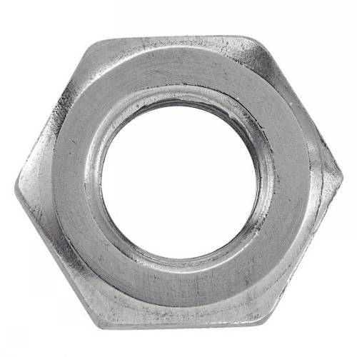 100 Écrous bas hexagonaux M1 pas fin - Inox A4, norme DIN 439 - ACTON