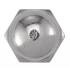 100 Écrous borgnes hexagonaux bas M12 - Inox A2, norme DIN 917 - Résistants et durables - ACTON