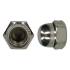 100 Ecrous Borgnes Hexagonaux Bas M12 mm - DIN 917 - Inox A2 - D-Work