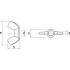 200 Écrous à oreilles forme américaine M6 - Inox A2 - Similar DIN 315 - ACTON