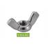100 Ecrous à Oreilles Forme Américaine M10 mm - DIN 315 - Inox A2 - D-Work